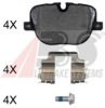 A.B.S. 37802 OE Brake Pad Set, disc brake